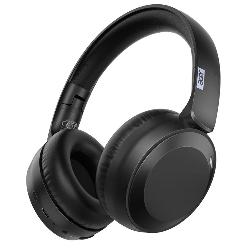 Acer OHR205 Kabellose Bluetooth Over-Ear-Kopfhörer in Schwarz mit 40-mm-Treibern und Multipoint Bluetooth 6.0 - Bild 6