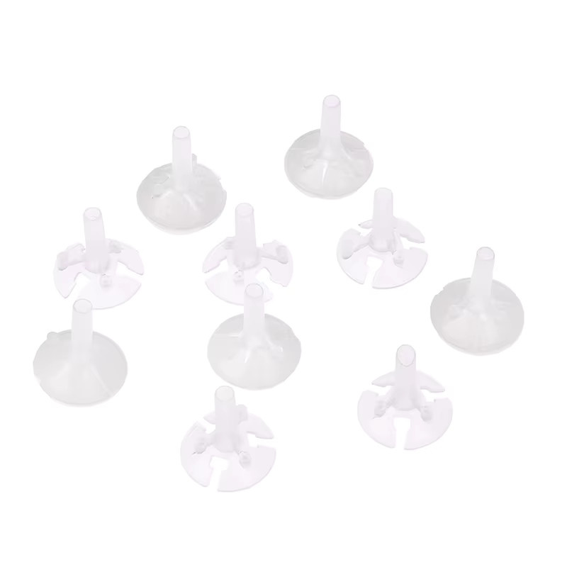 100 Stück Transparente Kunststoff Schokoladen- und Blumenkugeln für DIY Bouquet-Verpackungen - Bild 3