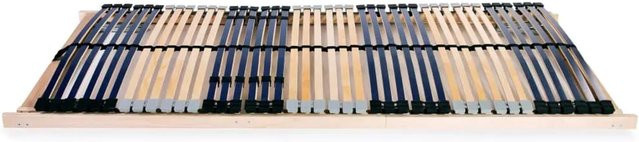2er-Set vidaXL Lattenroste aus Holz mit 42 Latten und 7 Zonen, B/T: 80 x 200 cm - Bild 1