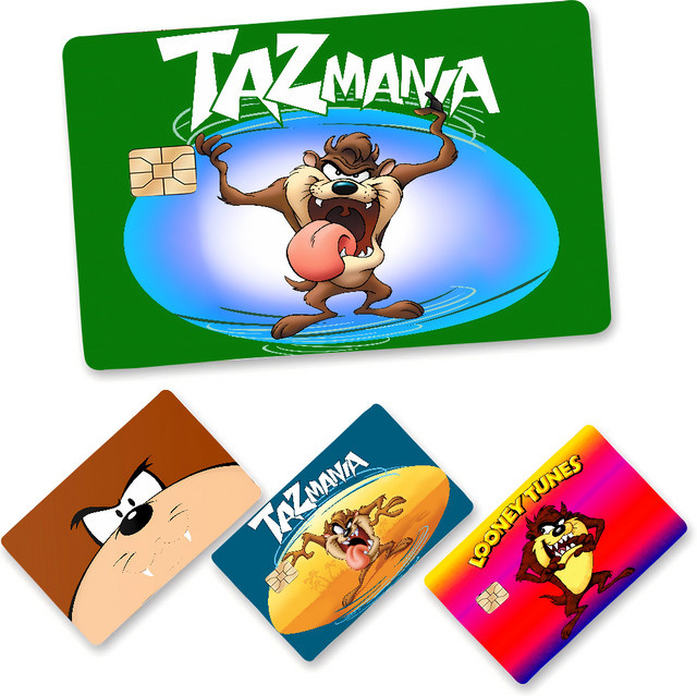 Taz Mania Anime Aufkleber Skin als Schutzhülle in Multicolor - Bild 1