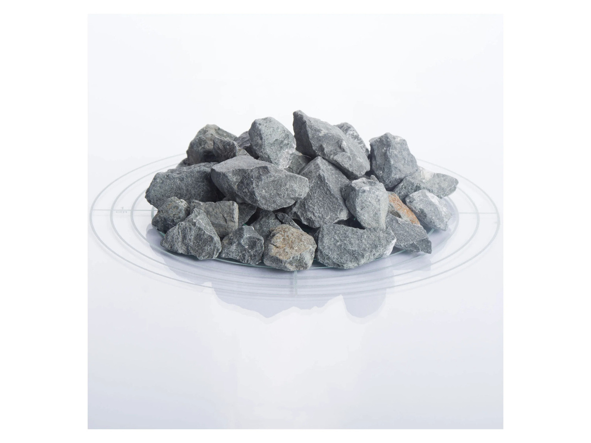 Schicker Mineral Diabas Ziersplitt Grau, Körnung 16-32 mm, 1000 kg BigBag - Bild 2
