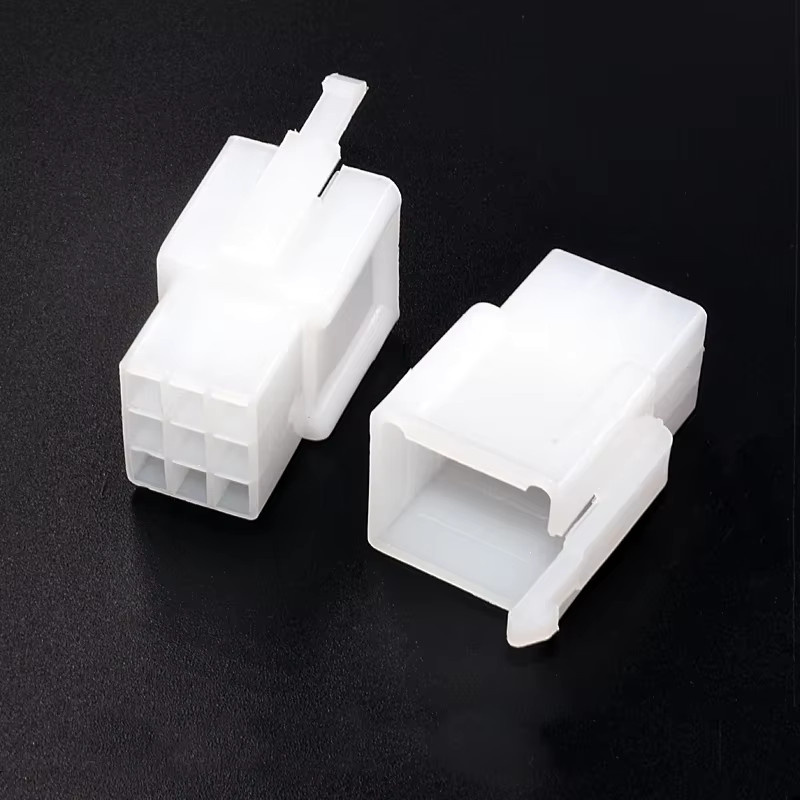 10 Sets Automobil Elektrische Stecker Kit mit 2/3/4/6/9 Pin Wasserdichten Männlichen und Weiblichen Terminals für Auto und Motorrad Verkabelung, 2,8mm, Weiß - Bild 4