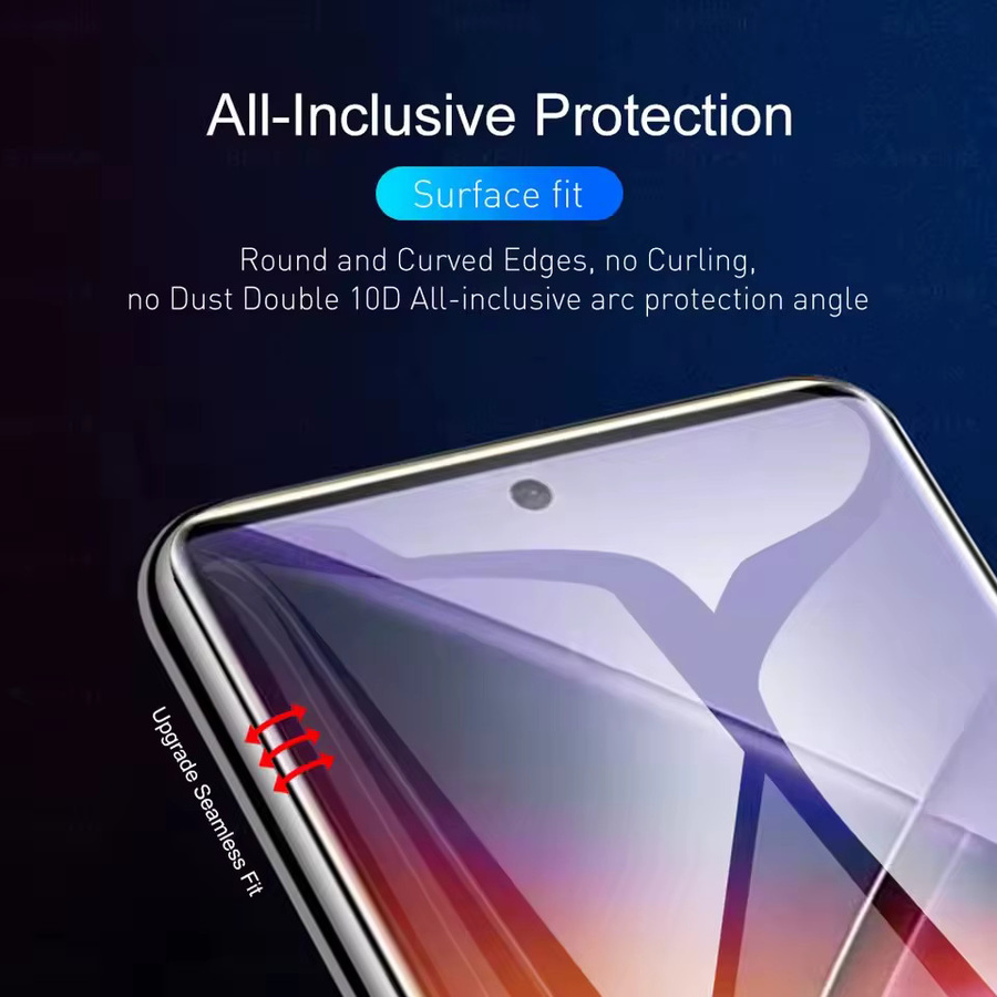 3er-Pack Hydrogel Displayfolie für Samsung Galaxy S25 S24 S23 S22 S21 S20 Ultra Plus A55 A54 A34 A52 in Transparent - Bild 3