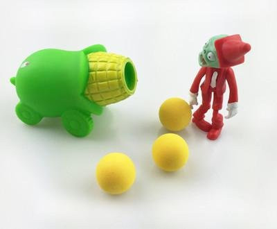 Yiran toy 1 Plants vs Zombies Erbsenschießer Actionfigur PVC - Bild 1