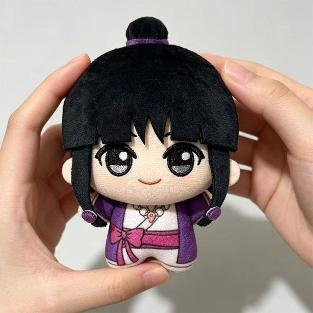 Yiran toy Maya Fey Ace Attorney Plüschpuppe, Schlüsselanhänger, 10 cm, ab 18 Jahren - Bild 1