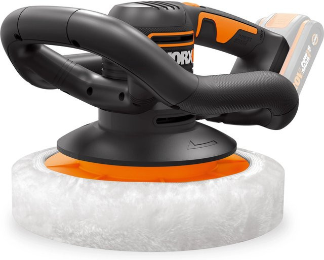Worx Akku-Polierer WX856.9 PowerShare 20V Schwarz/Orange ohne Akku - Bild 1