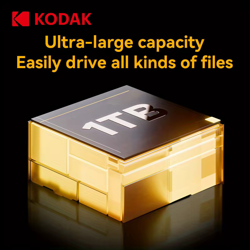 Kodak externe Festplatte 2,5 Zoll HDD mit USB 3.0 für PC, Mac, PS5 und Xbox - Bild 4