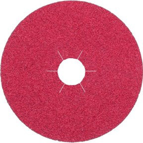 Klingspor Fiberschleifscheibe Keramik Rot K60 für Winkelschleifer 115 mm - Bild 1