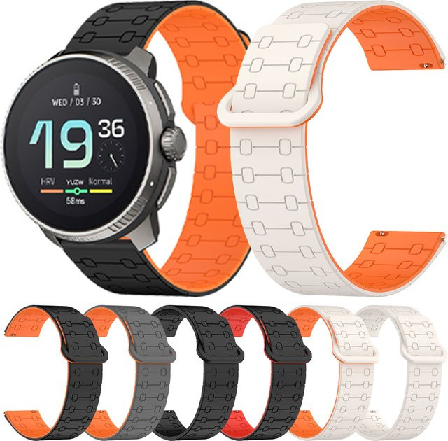 Suunto Uhrenarmband Silikon, 22 mm, magnetisch - Bild 1