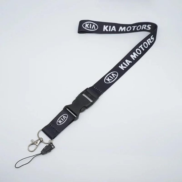 Kia Lanyard Schlüsselanhänger, Halsband, Schwarz, Unisex - Bild 1