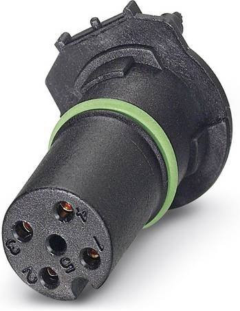 Phoenix Contact 1439942 Sensor-Aktor-Einbausteckverbinder M12 Buchse, 4 Polzahl, Schwarz - Bild 1