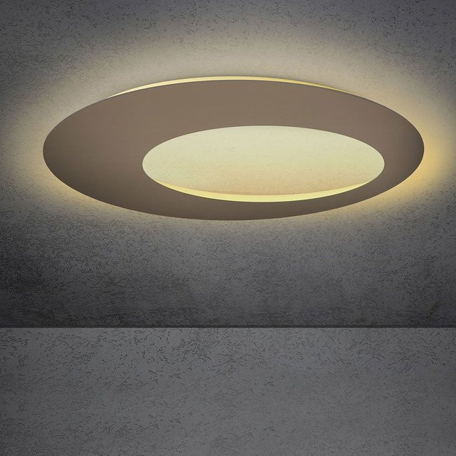 Escale Blade Open 95 LED-Wand- und Deckenleuchte in Bronze aus Aluminium mit Up-and-Down-Lichtfunktion (2700K) - Bild 1