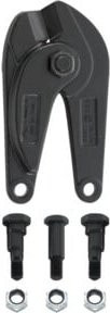 VBW Bolzenschneider-Messerkopf in Schwarz und Stahl, Breite: 140 mm - Bild 1