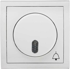 Grothe Signalgeber Türklingel SG 851 AC in Weiß, 8-12V, 70dB - Bild 1