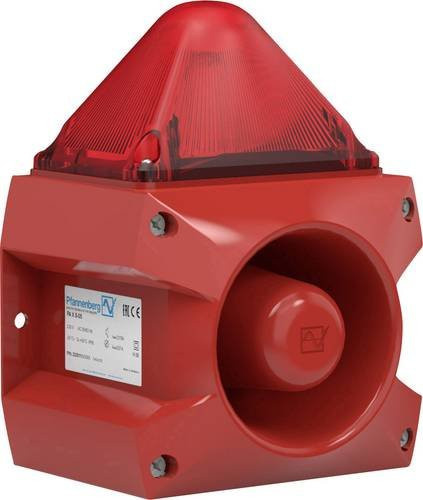 Pfannenberg Optisch-akustischer Signalgeber PA X 5-05 Rot 24 V/DC 105 dB - Bild 1