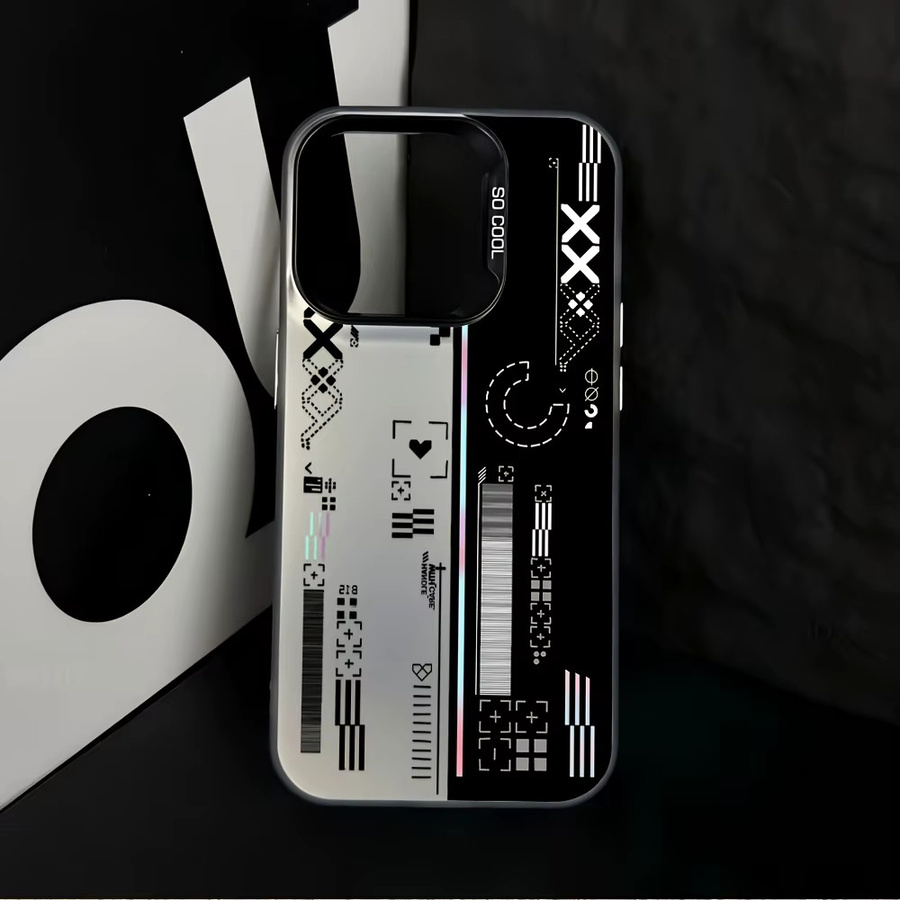 Spiel CS Handyhülle in Schwarz mit Anti-Drop Matte Rückseite für iPhone 17 16 15 14 13 12 11 Pro Max X XR XS MAX 8 7 Plus - Bild 4