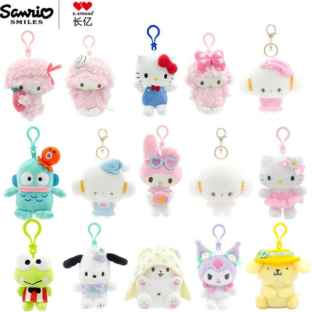 Sanrio Hangyodon Melody Kuromi Anhänger Plüsch, Stofftiere - Bild 1