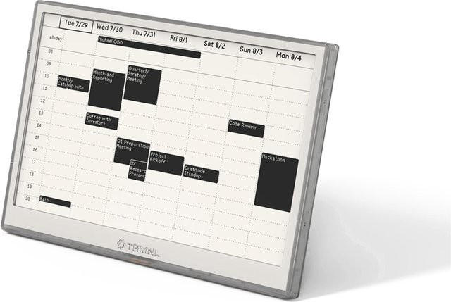 TRMNL Original Smartes E-Ink Display 7.5 Zoll Transparent - Bild 1