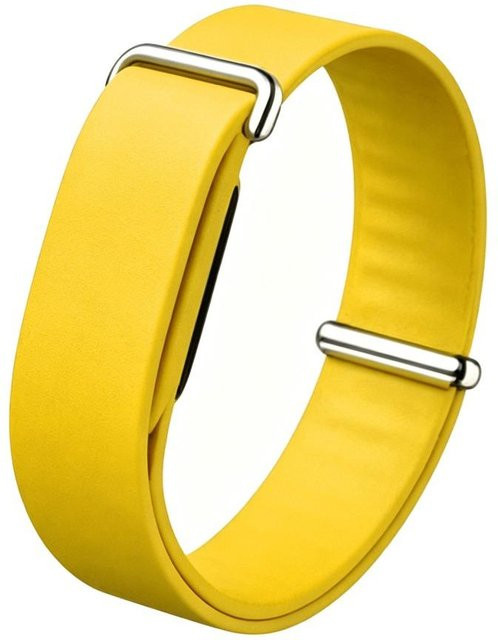Google Fitbit Air Ersatzarmband, Silikon, gelb, Unisex - Bild 1