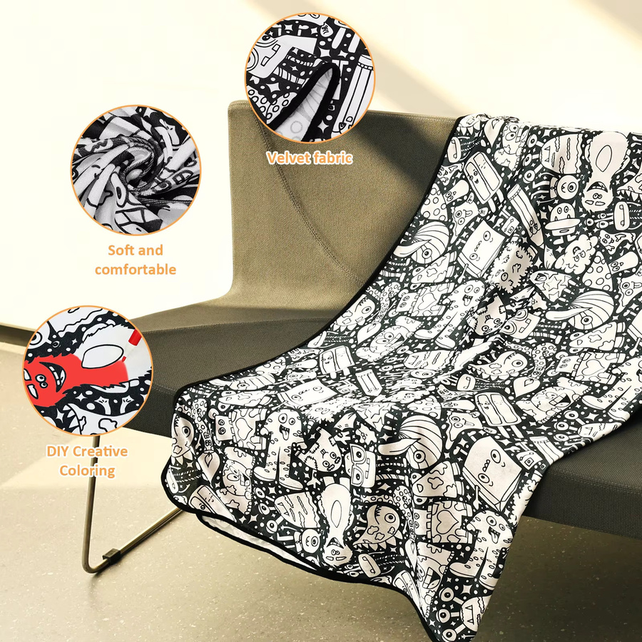 DIY Maldecke mit 24 Farbstiften für Erwachsene zur kreativen Gestaltung und zum Stressabbau - Bild 4