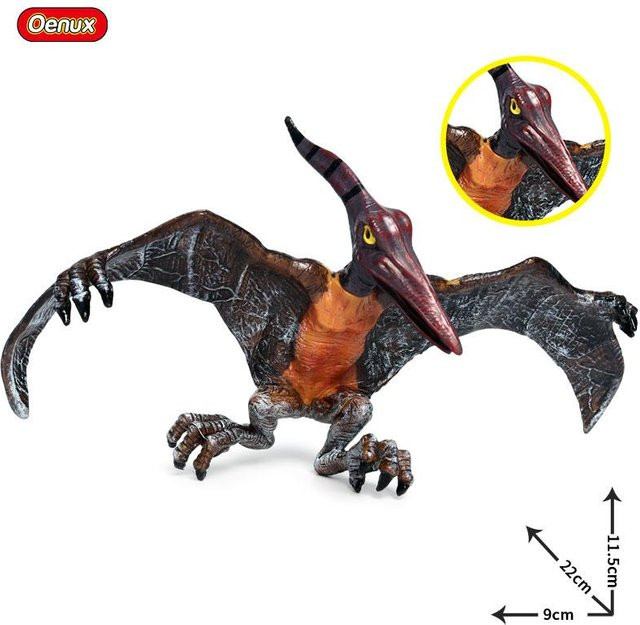 Oenux Jurassic World Dinosaurier Pterodactylus Saichania Actionfiguren PVC - Bild 1