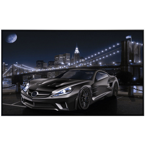 papermoon Infrarotheizung EcoHeat Manhatten Car II mit Matt-Effekt in Bunt, App-Steuerung und Überhitzungsschutz - Bild 2