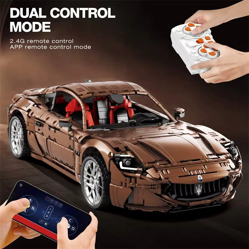 JUHANG Maserati GranTurismo, RC Auto Bausatz, 1:8, 5480 Teile, ab 14 Jahre - Bild 3