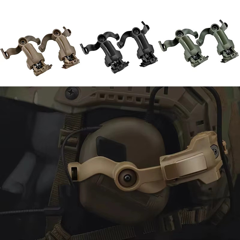 EARMOR M32 Taktische Kopfhörer Halterung mit Schienen-Adapter für Helme - Bild 3