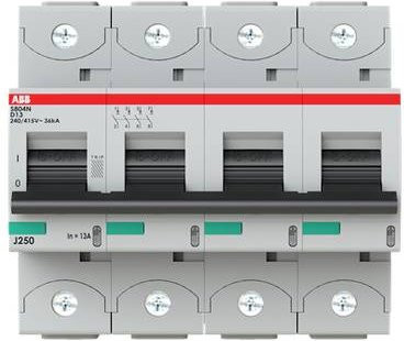 ABB S804N-D13 Leitungsschutzschalter 13A 400V Grau - Bild 1