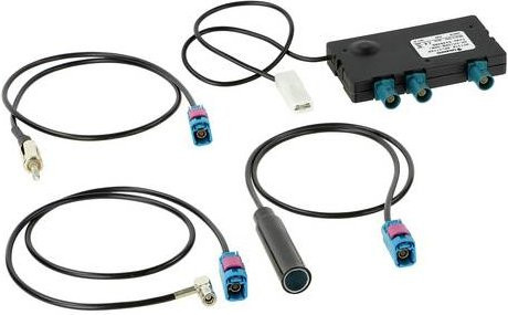 ACV Auto-Antennen-Adapter DAB/UKW-Splitter in Schwarz - Bild 1