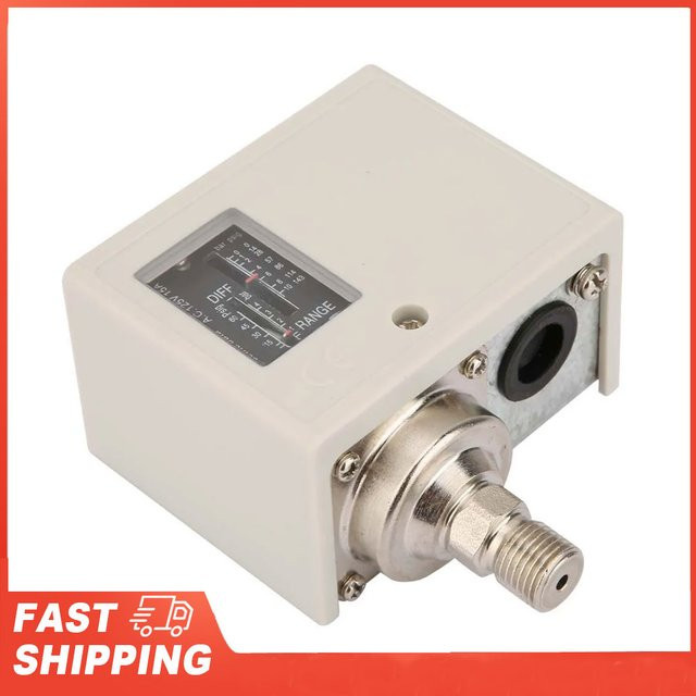 KKMOON Elektronischer G1/4 Druckkontrollschalter als Druckregler für Luft und Wasserpumpen sowie Kompressoren - Bild 1