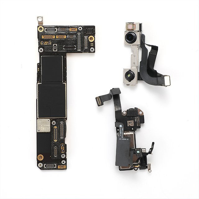 Apple iPhone Logikplatine mit Face ID, entsperrtes Motherboard für iPhone XR, XS, Max, 11, 12, 13, 14 Pro Max - Bild 1