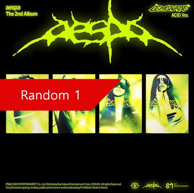 aespa 2. Album LEMONADE ACID Ver. CD Musikalbum in Multicolour - Bild 1
