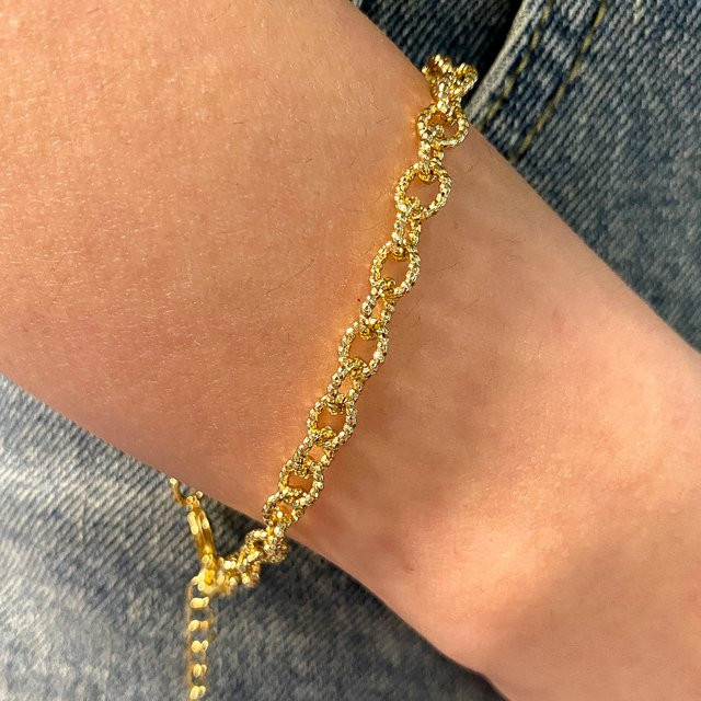 ZEA Dear Armband, Bohemian, Metall, 750 Gold, Unisex - Bild 1