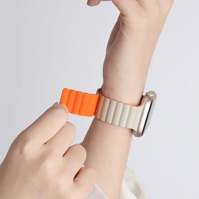 jansin Uhrenarmband Silikon, Magnetisch, Unisex - Bild 1