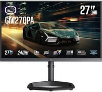 Cooler Master GM27QPA Gaming-Monitor, 27 Zoll IPS Display, QHD 1440p, 240 Hz, Schwarz, HDMI und DisplayPort - Bild 1