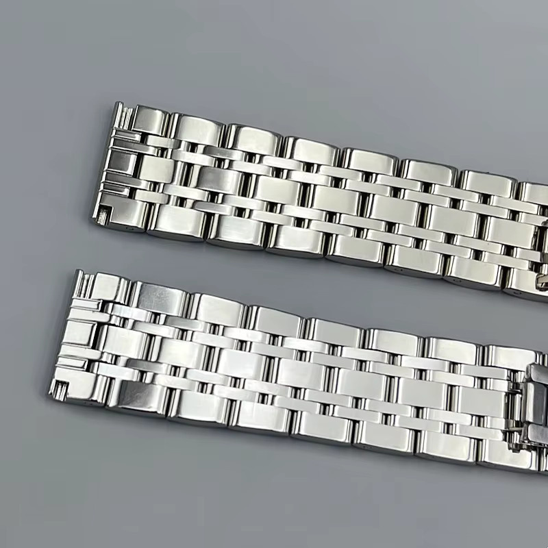 RACDONA Uhrenarmband Edelstahl, Sieben-Perlen, Unisex - Bild 3
