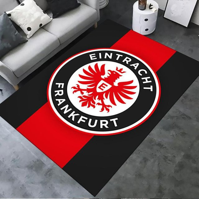 Eintracht Frankfurt Teppich On My Love Home, rot, B/T: 90 x 60 cm - Bild 1