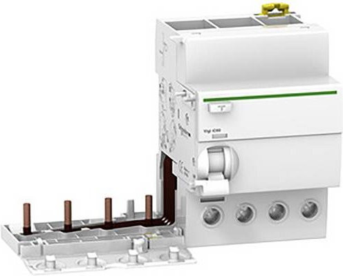 Schneider Electric FI-Block Vigi iC60L RCD, 4-polig, 63A, 1000mA, Typ A selektiv, Farben: Rot/Weiß - Bild 1
