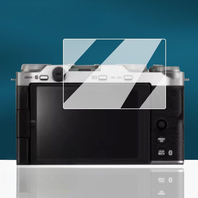 2er-Set Fujifilm X-M5 Displayschutzfolie aus gehärtetem Glas, transparent - Bild 1