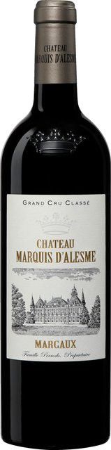 Château Marquis d'Alesme Rotwein Margaux 2018, Cabernet Sauvignon, trocken, 0,75 l - Bild 1