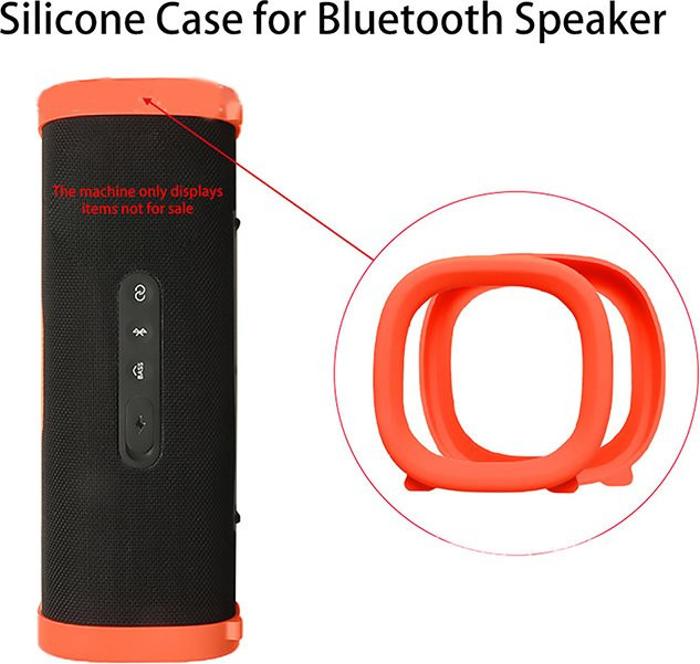 Rutschfeste Silikonhülle für Sound Party Speaker in Orange (YY30) - Bild 1