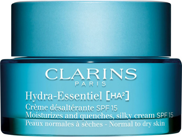 CLARINS Hydra-Essentiel Gesichtscreme mit Edelweiß-Extrakt, SPF 15 - Bild 1