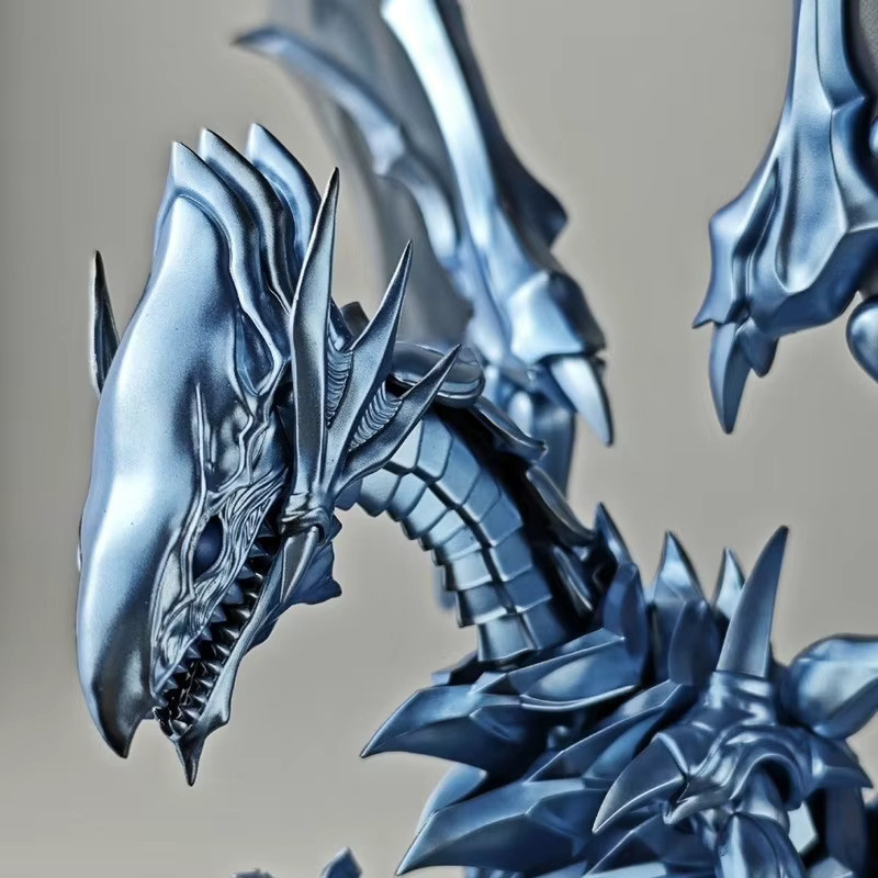 TAKARA TOMY Yu-Gi-Oh Blauäugiger Weißer Drache, Actionfiguren Bausatz, Modell Metall-Spritzlackiert - Bild 2