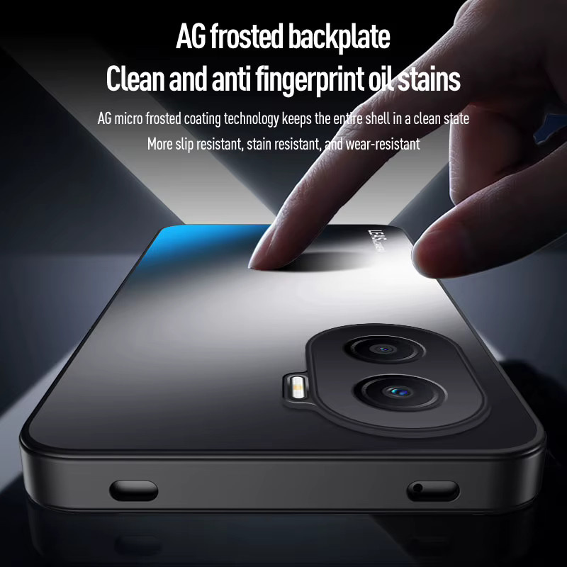Mattierte Silikon Schutzhülle für Huawei Nova Pro SE in Blau und Schwarz - Bild 2