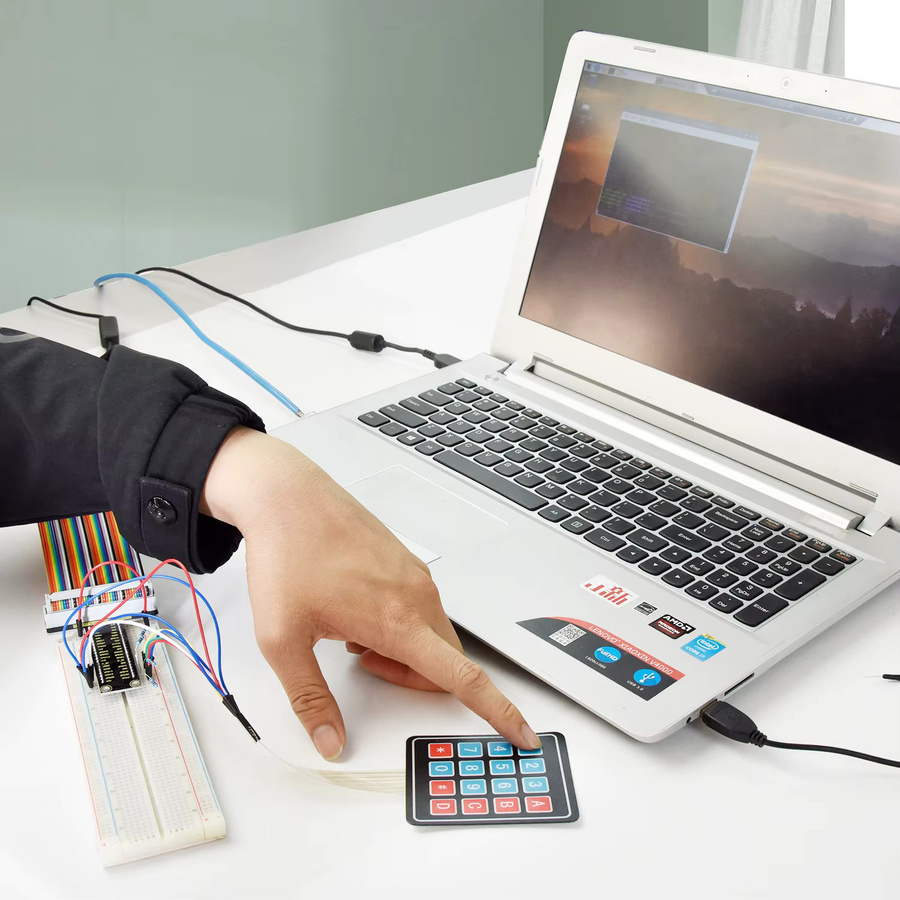 Keyestudio RFID-Starterkit für Raspberry Pi 4B mit über 40 Projekten zur Programmierung in C, Java und Python, Multicolor - Bild 3