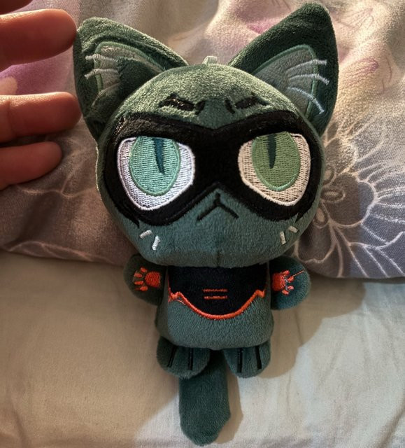 Hot Toys Robin Tierfigur Katze, Plüschtier, 10cm - Bild 1