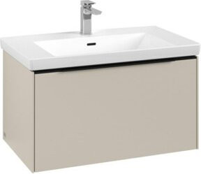 Villeroy & Boch Waschtischunterschrank Subway 3.0 in Beige, Wandmontage, Matt, B/T/H: 77,2 x 42,9 x 47,8 cm - Bild 1