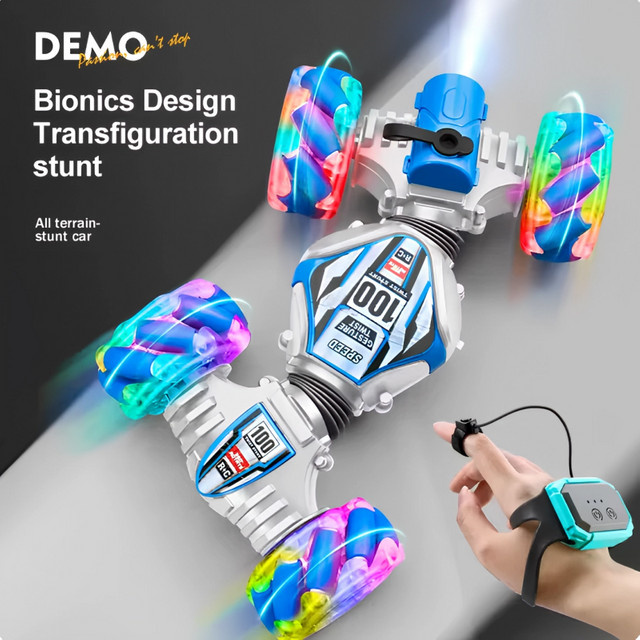 JJRC RC Drift Car, Allradfahrzeug, mit Dual-Fernbedienung, Gesture Sensing, 360° Rotation & Jet Twist Stunt - Bild 1
