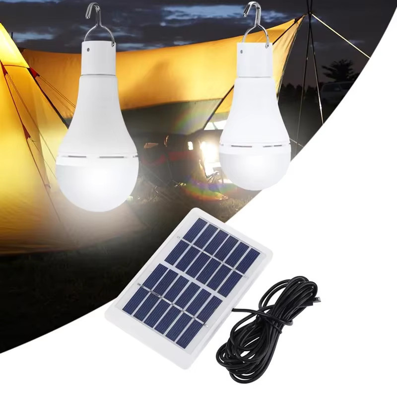 Feimefeiyou LED Solar Lampe in Weiß mit Fernbedienung und Timer, wasserdichte Außenleuchte für Garten, Camping und Angeln - Bild 3